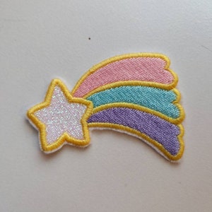 Shooting Star Iron-on Patch image 2