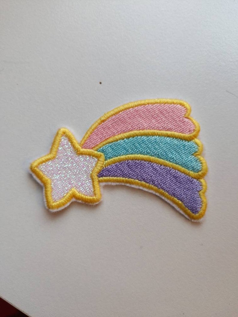 Shooting Star Iron-on Patch image 2