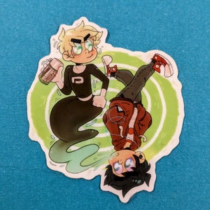 Going Ghost glow in the dark matte sticker