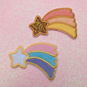 Shooting Star Iron-on Patch image 3