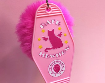 Cafe MewMew | Tokyo Mew Mew inspired hotel keychain