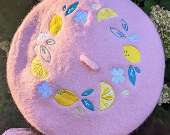 Pink Lemonade beret