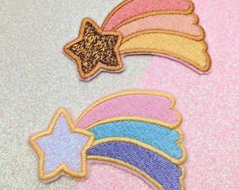 Shooting Star Iron-on Patch