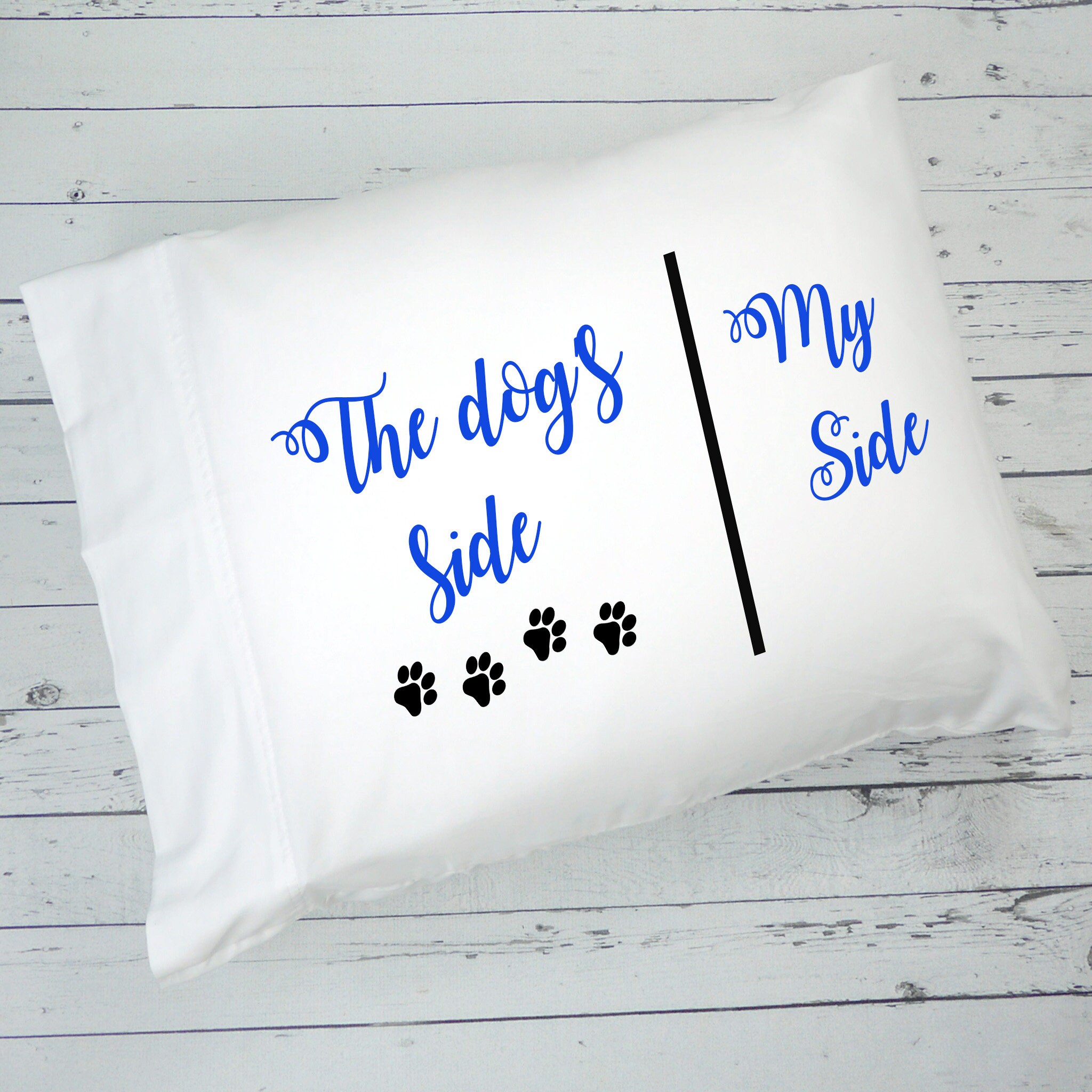 Me The Dog Side Personalised Pillowcases Pillow Case Funny Pet 