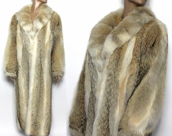 Manteau de fourrure Vintage un manteau en fourrure de vison Manteau de vison auburn fourrure vintage pleine longueur 50s