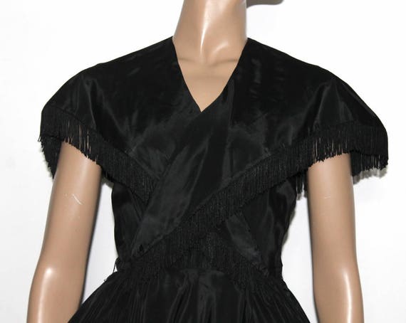 Vintage 1950s Dress - Designer Katja of Sweden Bl… - image 7