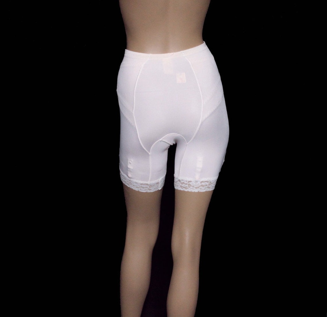 1960s Garter Panty Girdle Pale Pink Open Crotch Attached Etsy