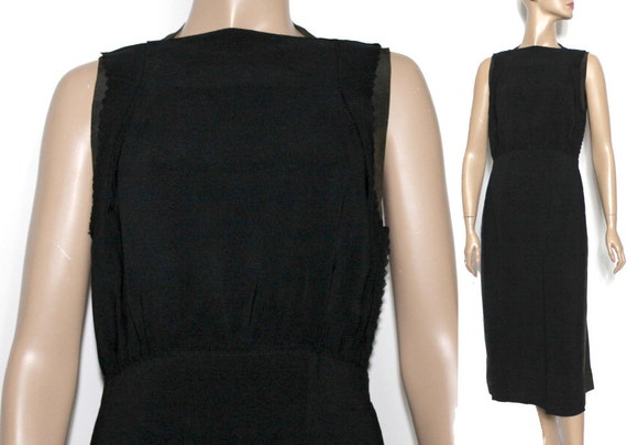 Vintage 1900s Dress Edwardian// Pinafore Dress //A