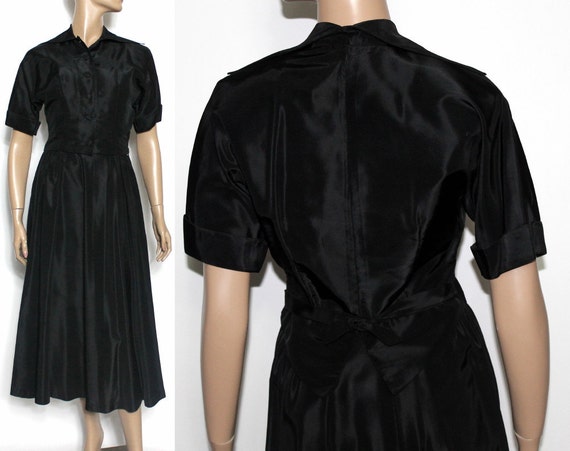 Vintage 1940s 1950s Dress// Designer Carole King/… - image 3