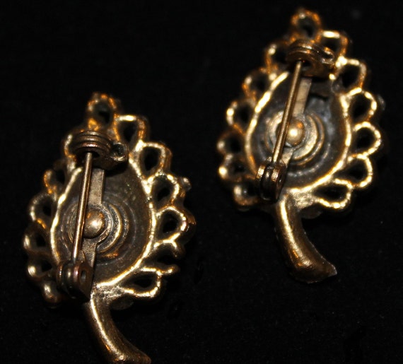 Vintage 1950s Scatter Pins Iridescent Rhinestone Rhin… Gem