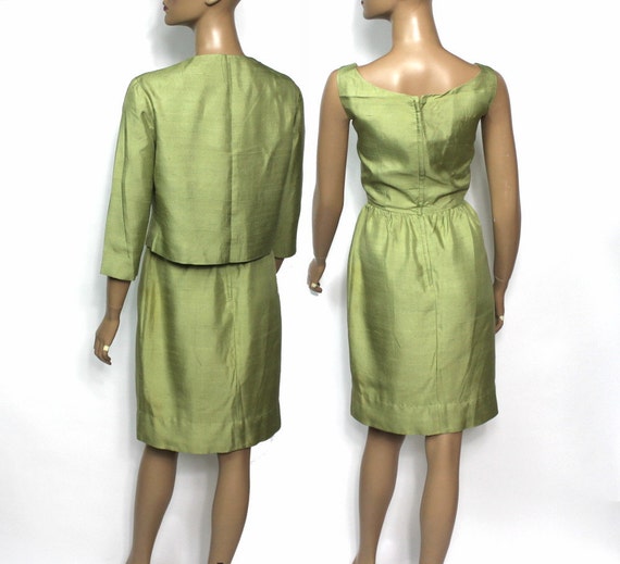 Vintage 1960s Dress Bolero Jacket Vogue Rockabill… - image 3