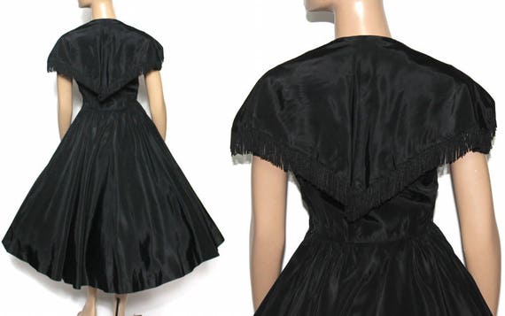 Vintage 1950s Dress - Designer Katja of Sweden Bl… - image 5