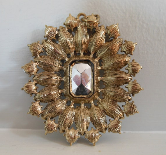 Dazzling Vintage Austrian Crystal Pendant - image 2