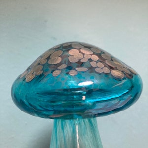 Mushroom Decor Art Glass Sculpture Cottagecore Decor Suncatcher Mushroom Amanita Mushroom Art For Living Room