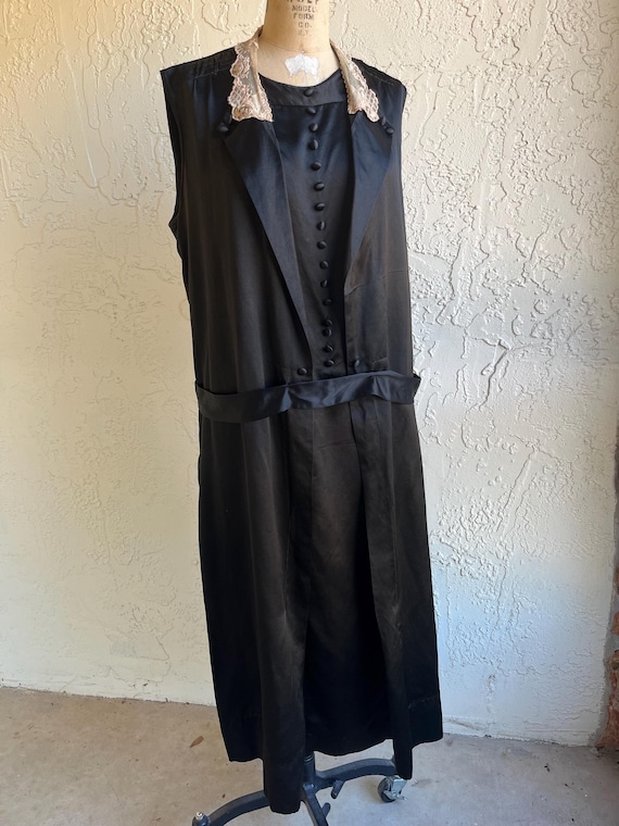 Authentic Flapper Silk Dress - image 8