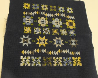 Completed Cross Stitch - Ready for you to finish