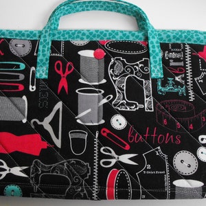 Sewing Organizer, Notions Bag, Sewing Accessories Bag, Retreat Bag, Sewing Tools Bag, Travel Project Organizer, Jewlery Bag, Kids Organizer