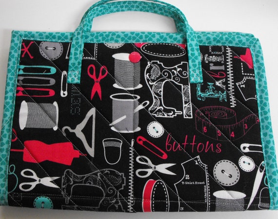 Sewing Organizer, Notions Bag, Sewing Accessories Bag, Retreat Bag