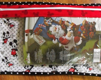 XL Project Bag 12X18 Quilters cross stitch vinyl project bag embroidery bag needlepoint bag kids travel bag