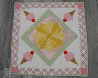 Table Runner Machine Embroidered Appliqued Table Topper Kimberbell Cuties