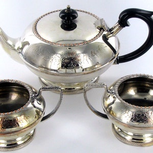 Silver Plated English Tea Set