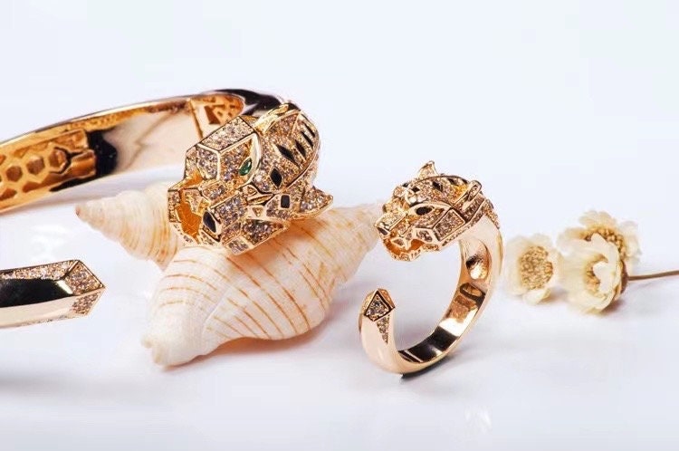 Cartier Panther Ring - Etsy
