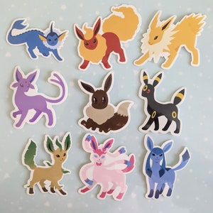 Eeveelution Stickers
