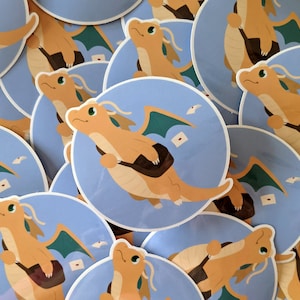 Dragon Messenger Sticker