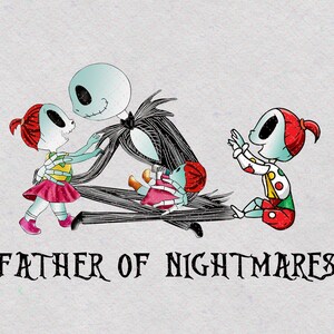 Download Father Of Nightmares Png Halloween Gift Halloween Horror Etsy