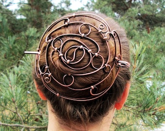 Balance Copper Bun Holder- custom made to fit