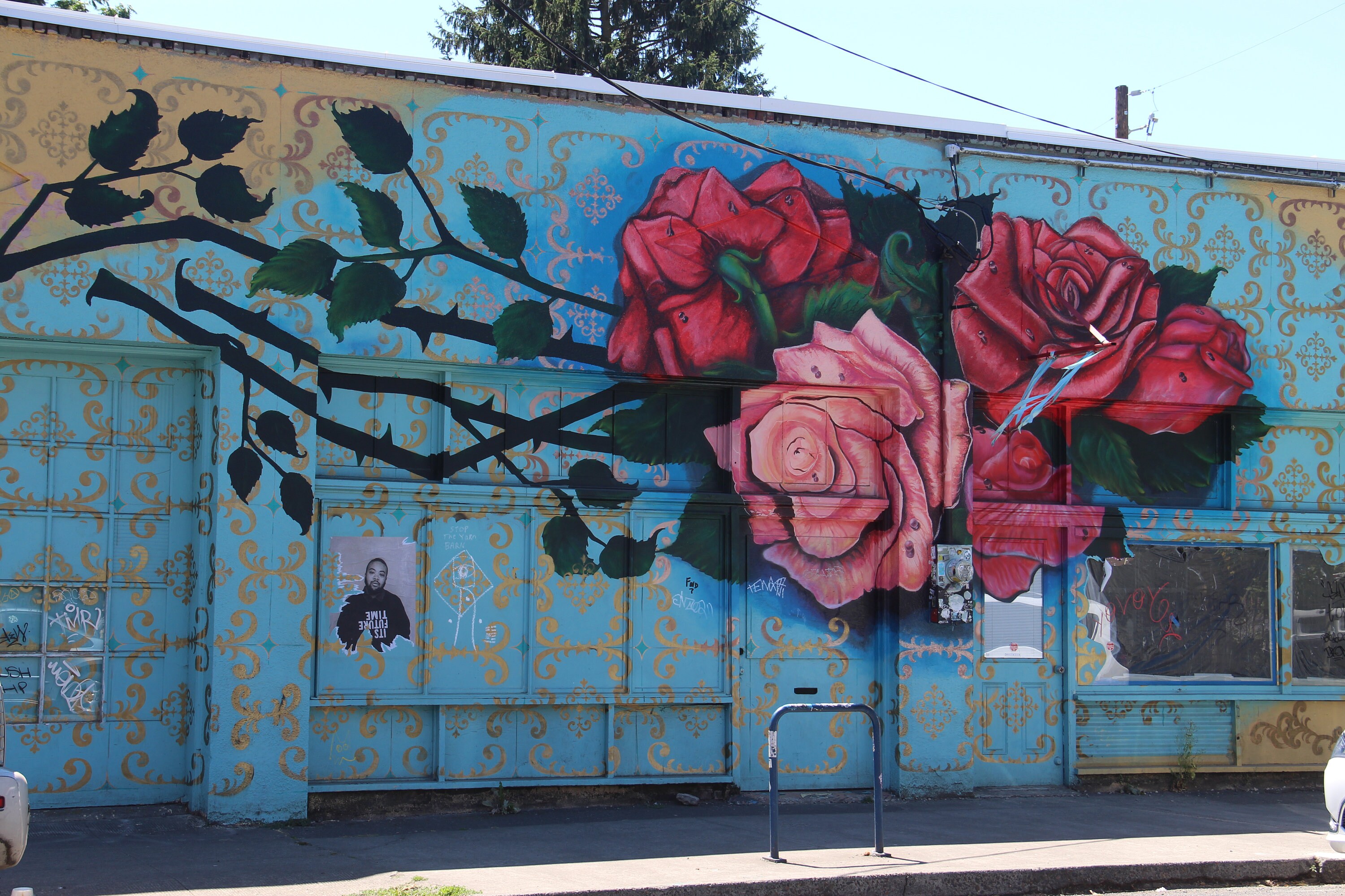 Street Art Photography Art Mural Portland Street Art Etsy