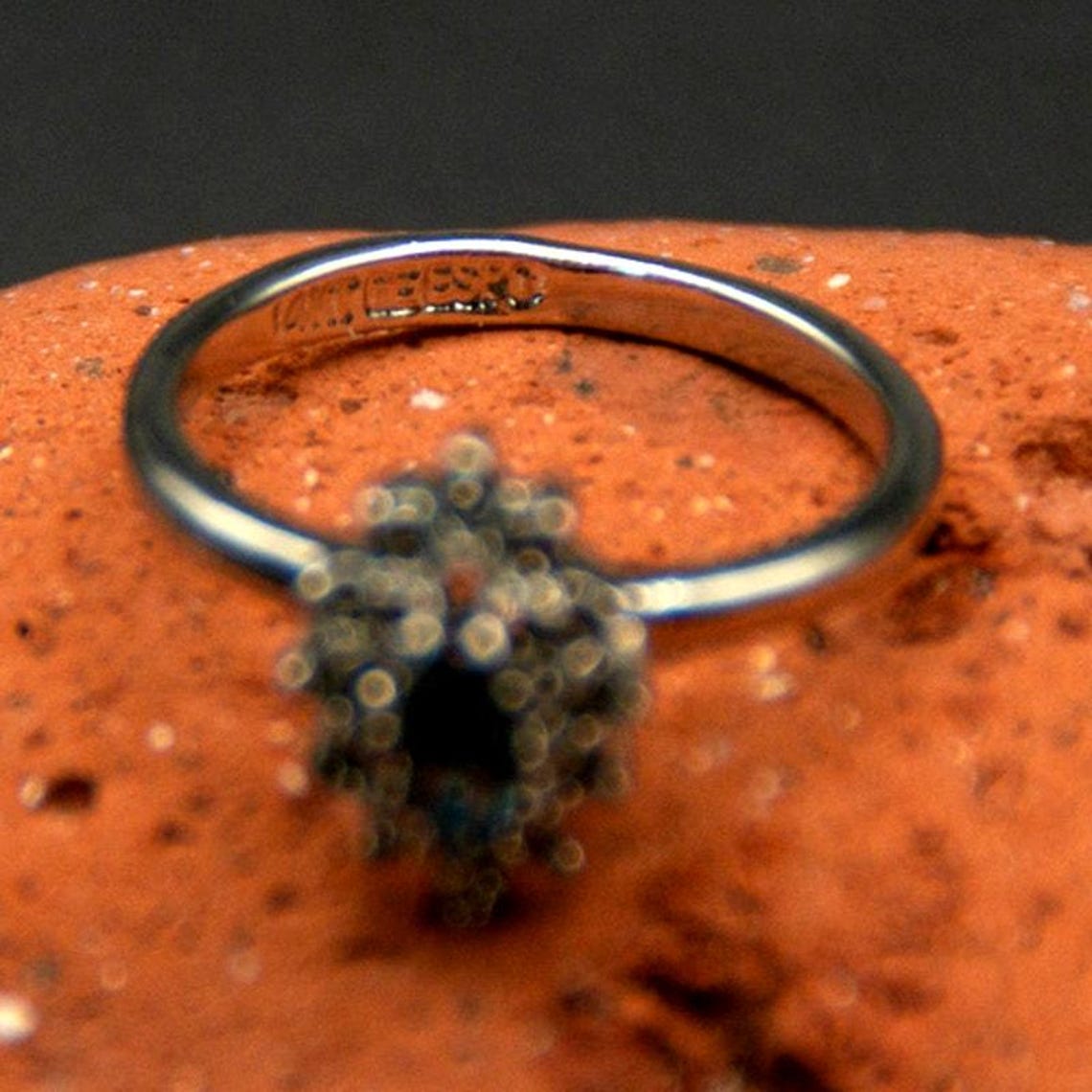 Vintage Joseph Esposito ESPO Gold Plated Ring - Size 7, photo 5 of 6