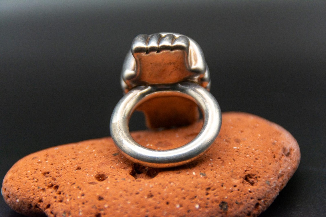 Modernist Knot Ring in 925 - Size 7 - 16g, photo 4 of 7