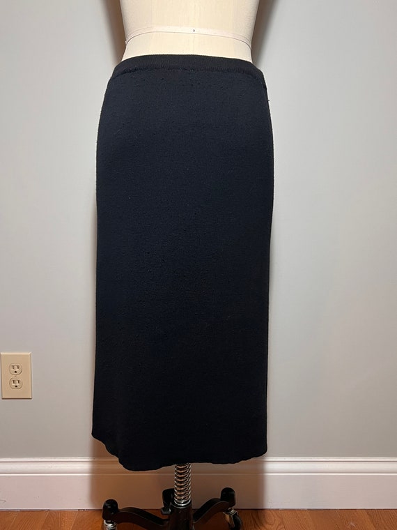 Vintage Slinky Knit Skirt - image 3