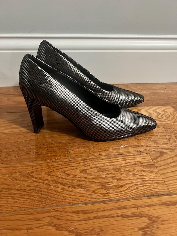 Vintage Sparkly Heels - image 5