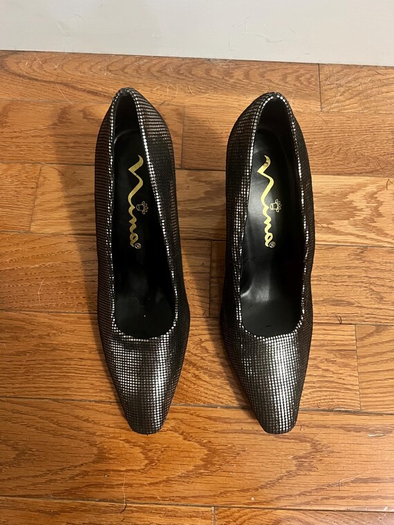 Vintage Sparkly Heels - image 4