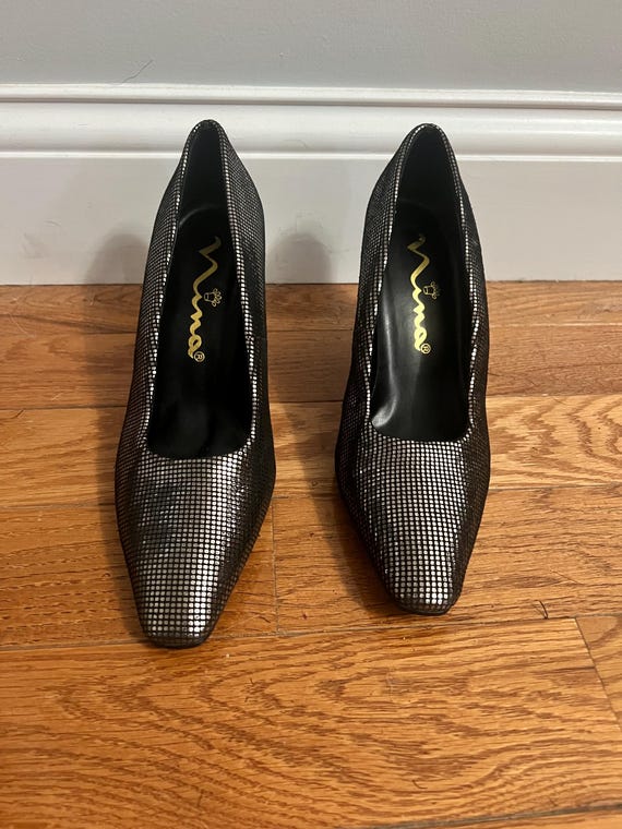 Vintage Sparkly Heels - image 6