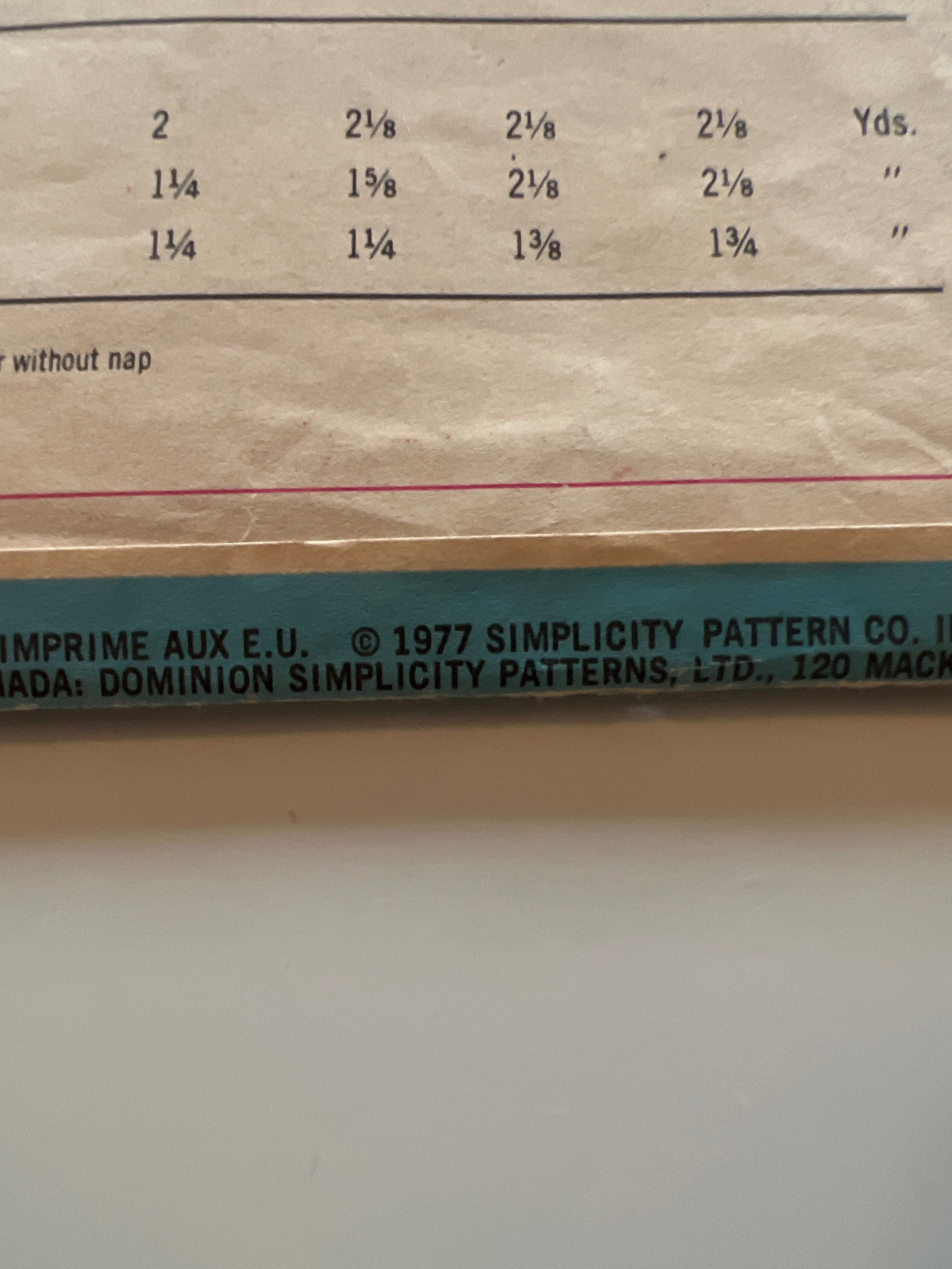 Vintage Simplicity Knit Blouse Pattern Etsy