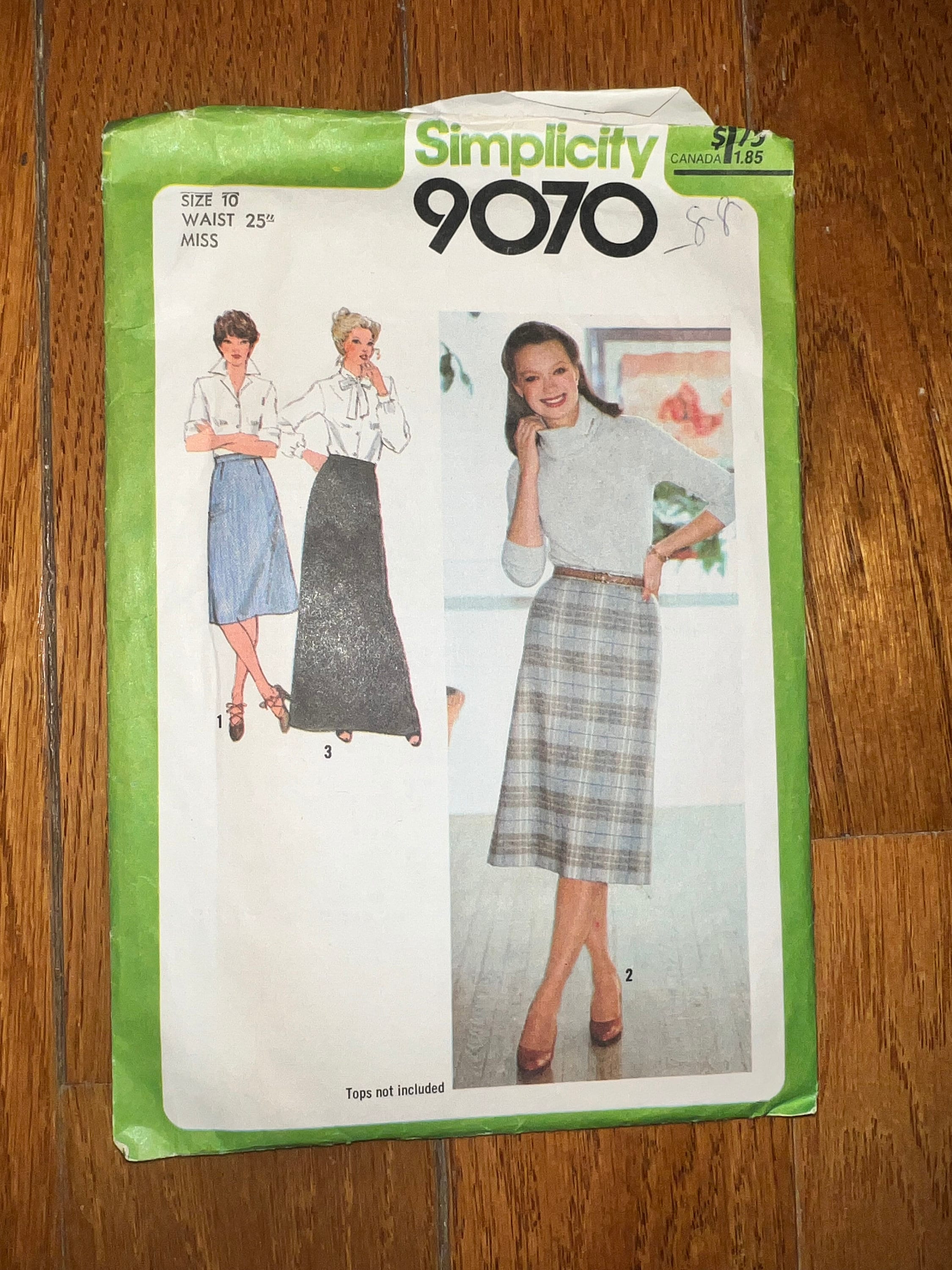 Patron de jupe Simplicity 9070