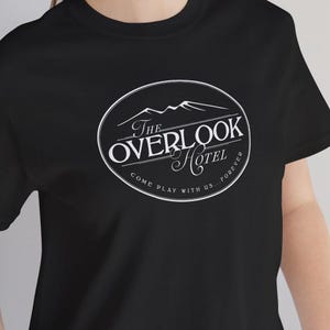 Overlook Hotel The Shining Jack Torrance T-Shirt Unisex Jersey Short Sleeve Tee Here&#39;s Johnny Redrum Stephen King Horror Gift
