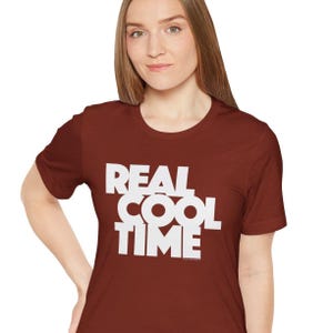 リアルクールタイム ストゥージズ イギー ラモーンズ ヴィンテージスタイル Tシャツ ユニセックス ジャージ 半袖Tシャツ OG パンクロック デトロイト NYC クール ロー パワー ギフト