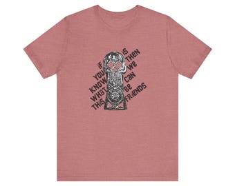Goonies Friends Copper Bones T-shirt unisexe en jersey T-shirt à manches courtes Pirate One Eyed Willy Can Be Friends Chasse au trésor