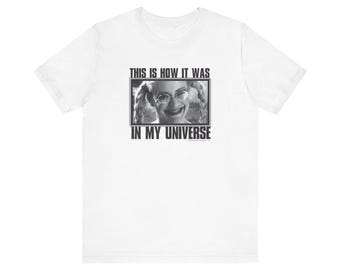 IMAGINARY PAST James Bond Vintage Retro Art T-Shirt Unisex Jersey Short Sleeve Tee Mandela Effect Funny Sarcastic Gift Culture Shirt