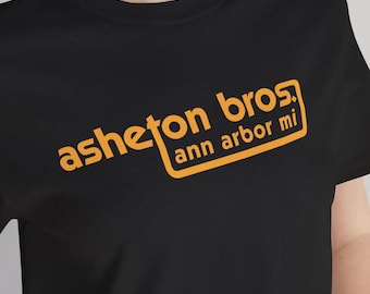 Asheton Bros Vintage Style 60s Stooges Ron Scott Dave Iggy Rock Action Punk Tee Shirt Unisex Jersey Short Sleeve Comfy