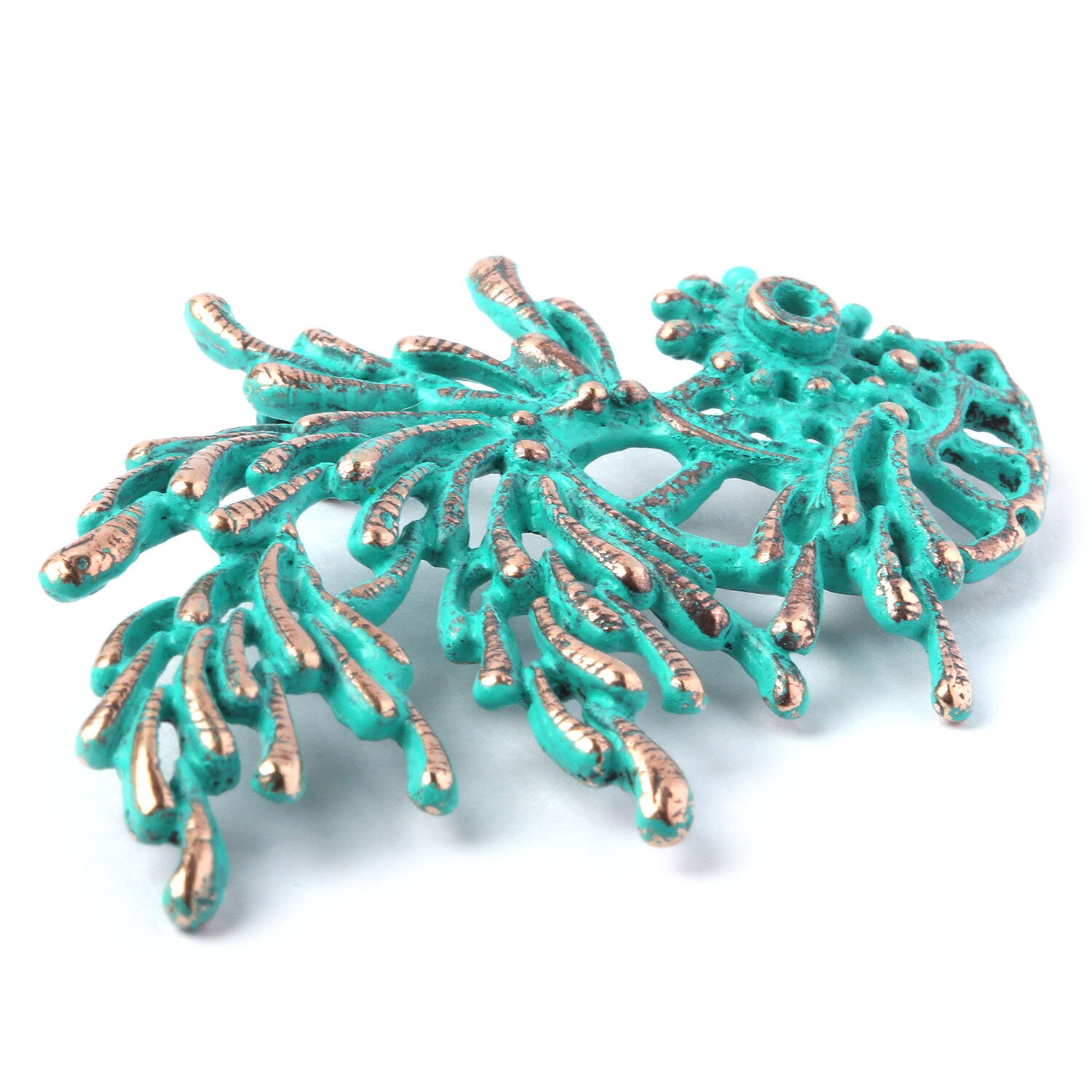 Fish charm nautical jewelry findings for making earrings Etsy