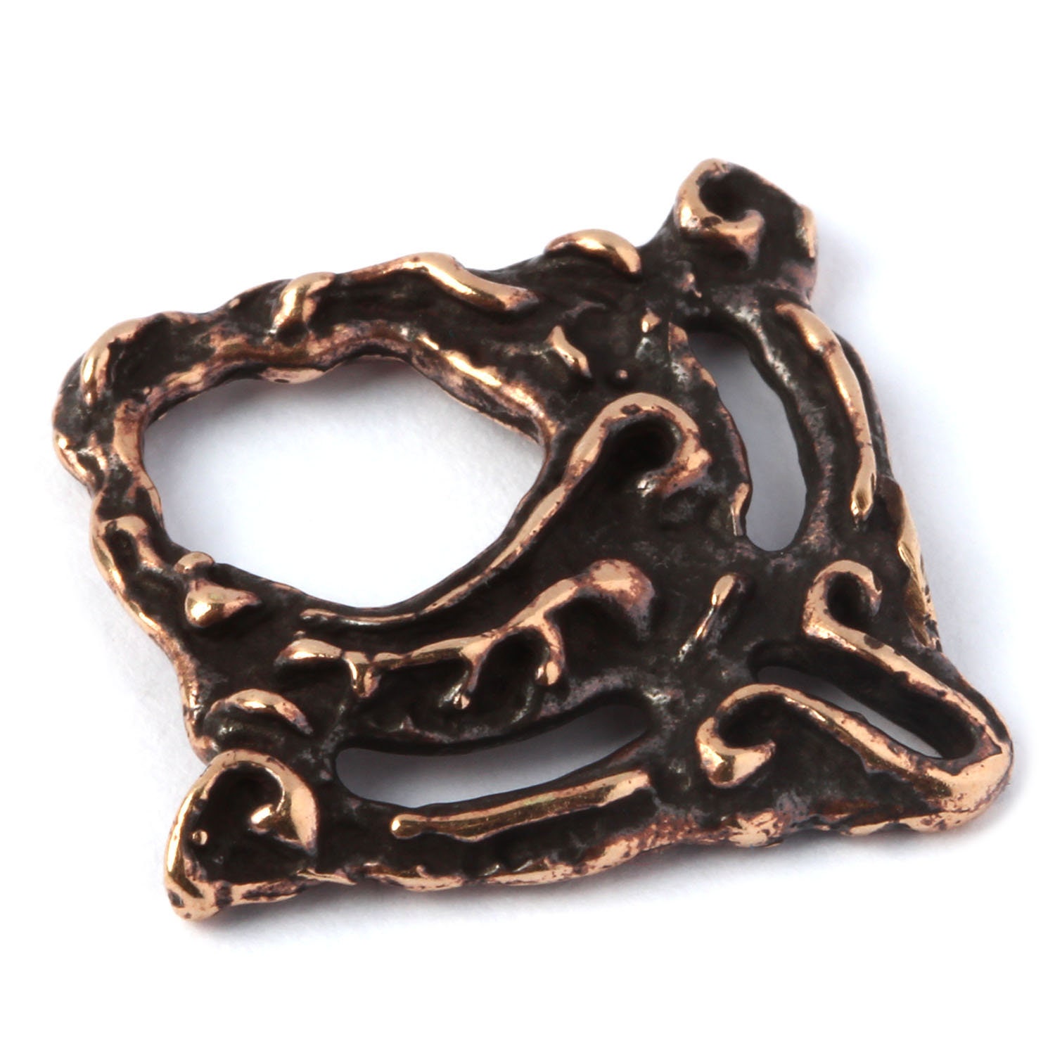 Vintage antique bronze jewelry findings for making necklace Etsy