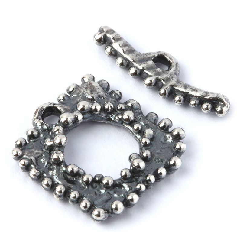 Bronze Toggle Clasp. Aged Antique Handmade Findings Bronze Etsy