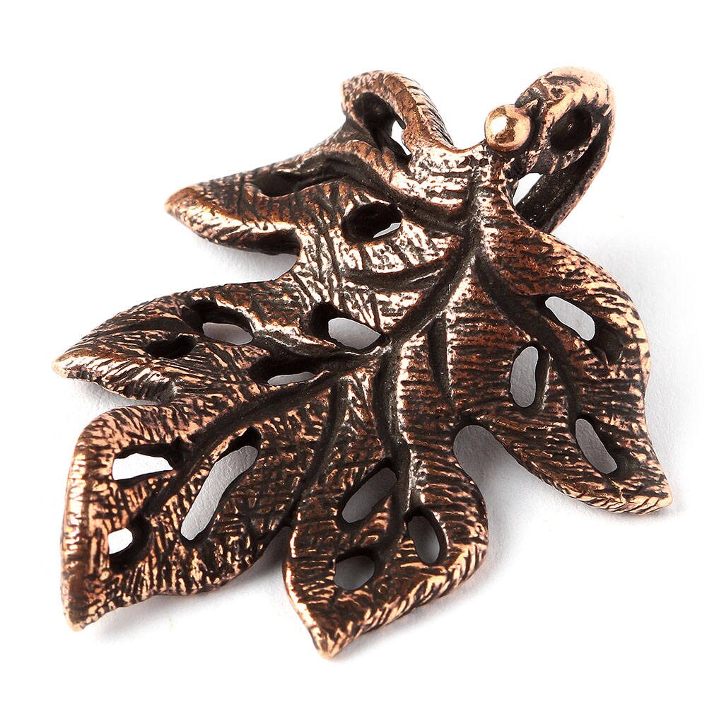 Art nouveau curved leaf antique bronze jewelry findings Etsy