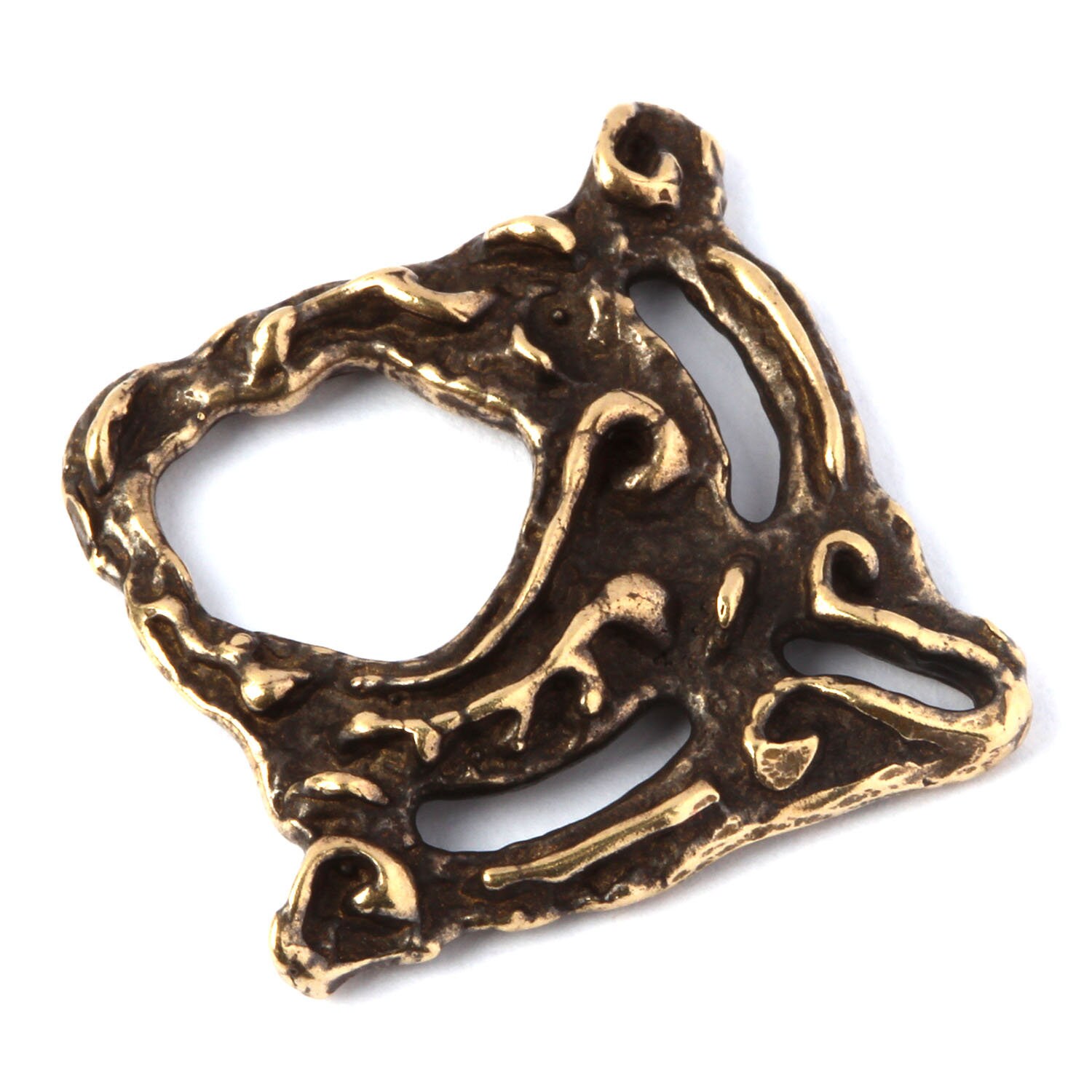 Vintage antique bronze jewelry findings for making necklace Etsy