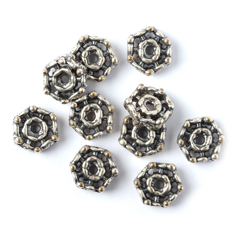 Faucet handles steampunk 10mm beads antique brass findings for Etsy
